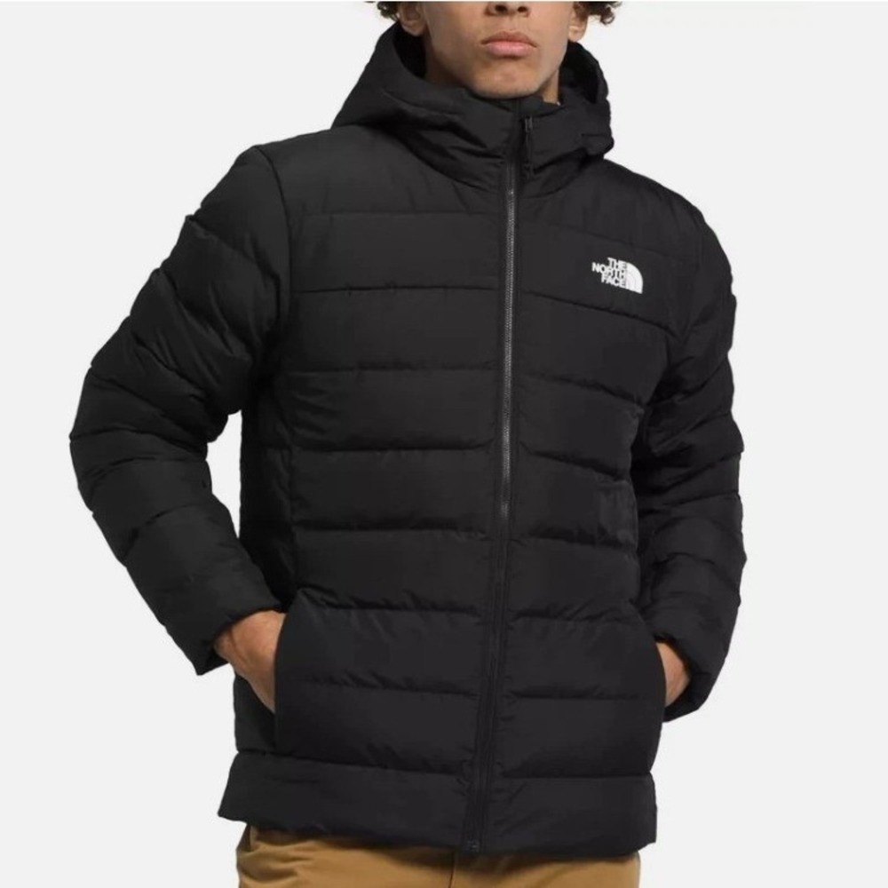 The North Face Aconcagua 3 Men's Big & Tall 4XB Down Hooded Jacket Black NWT
